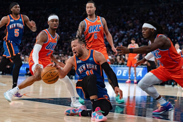 NBA Bet of the Day 🏀

Knicks vs Thunder total points UNDER 225 (-105) 

#zelena #Uominiedonne #Shailenzo #Tommavi #helevier #sstvi #zelena #yulioli #SportsBettingX #thunderknicks #NBA #NBAAllStar