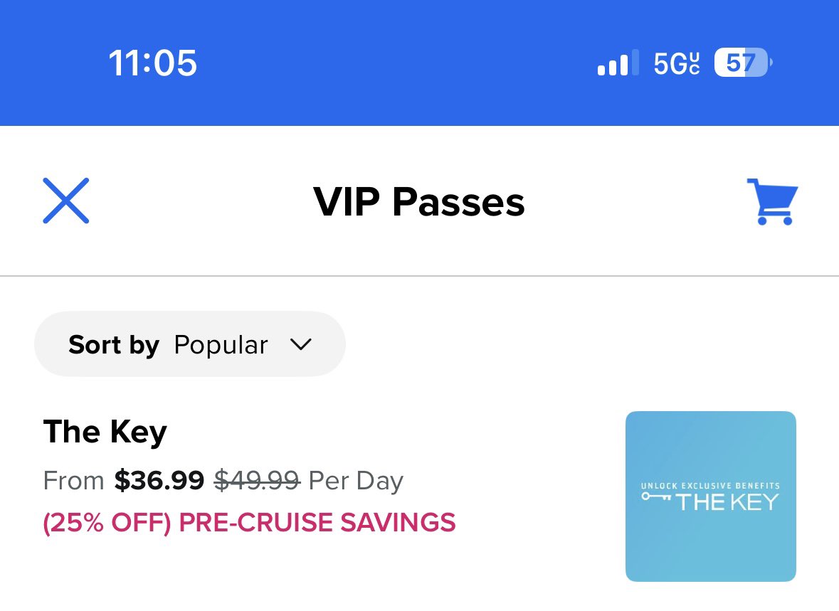 AllenSpencer5's tweet photo. Hi @RoyalCaribbean why do you do this? I’m a big fan, but this is disingenuous and false advertising to see this “sale” price immediately jump on your app. Anyway we can get locked in at the actual advertised rate? https://t.co/LAkRvP1Qwl