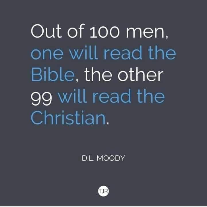 Sometimes we are the only Bible a person will read ♡ #Disciple #followingJesus