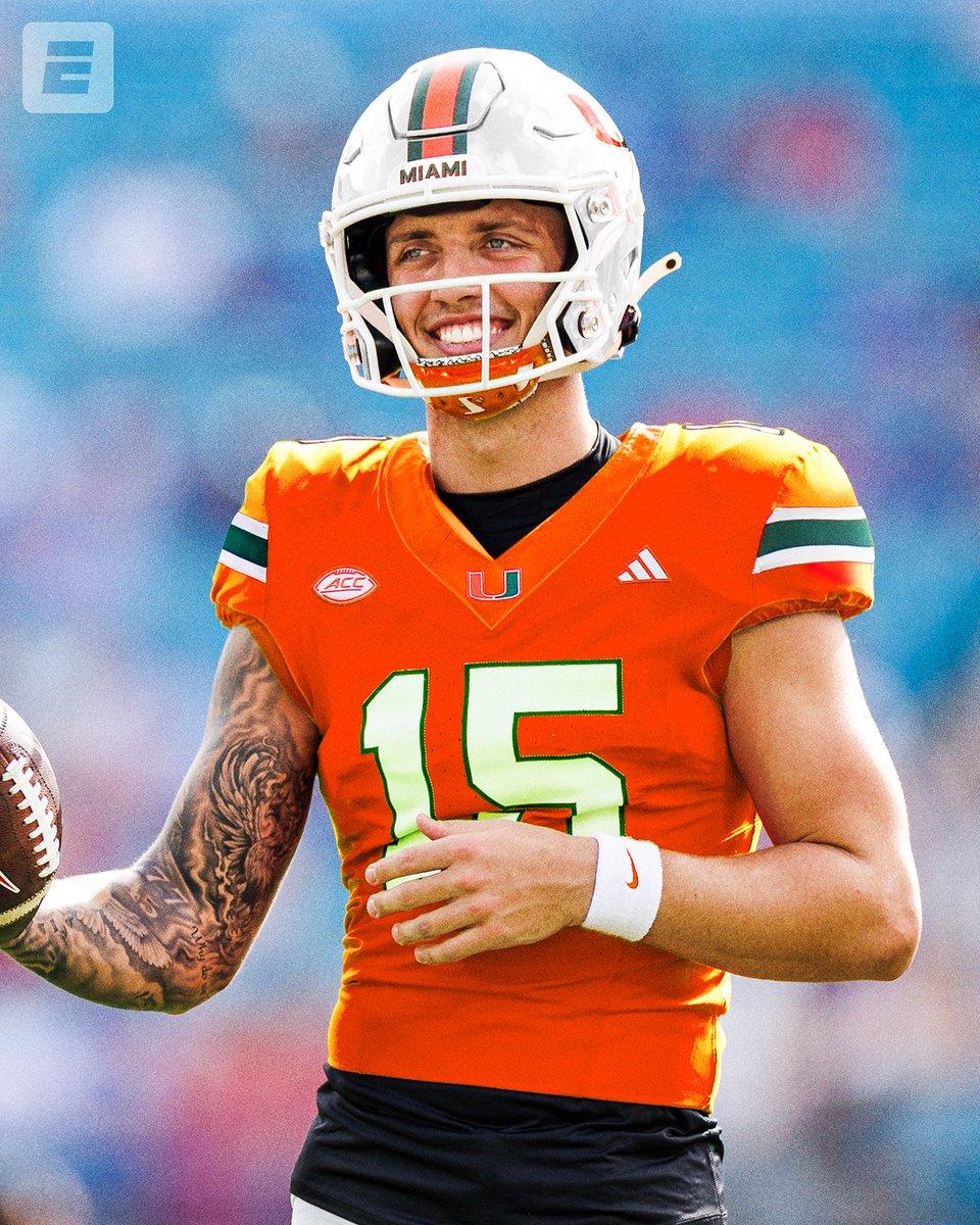 Miami's new QB1: Carson Beck 👀