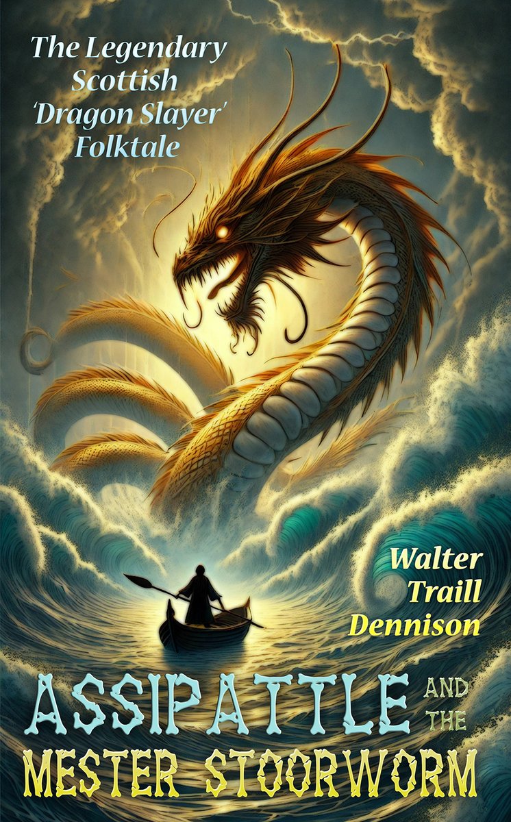 RLLawrenceBP's tweet photo. [January 2025] Updated and now available in paperback: “Assipattle and the Mester Stoorworm” by Walter Traill Dennison
#Orkney #folktale #Scottish #Assipattle #Mester #Stoorworm #DragonSlayer #legend #ATU300
https://t.co/oYU5qpvGai https://t.co/bn2tV5oHT1
