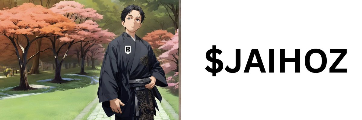 nixeniego's tweet image. $JAIHOZ is the ticker.

@jaihoz_ be proud of what you have achieved on Day 1 of your existence.