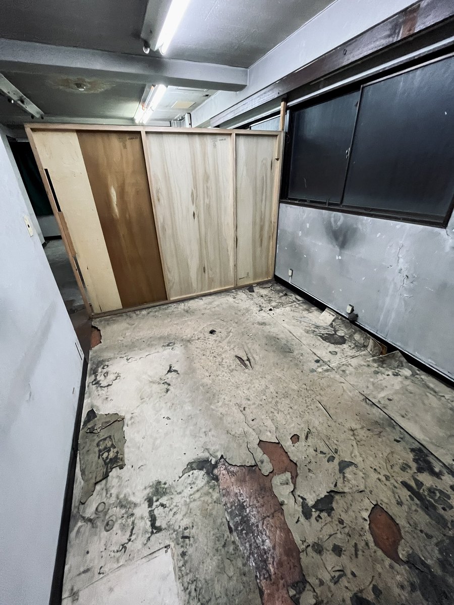 すっかり何も無くなった。