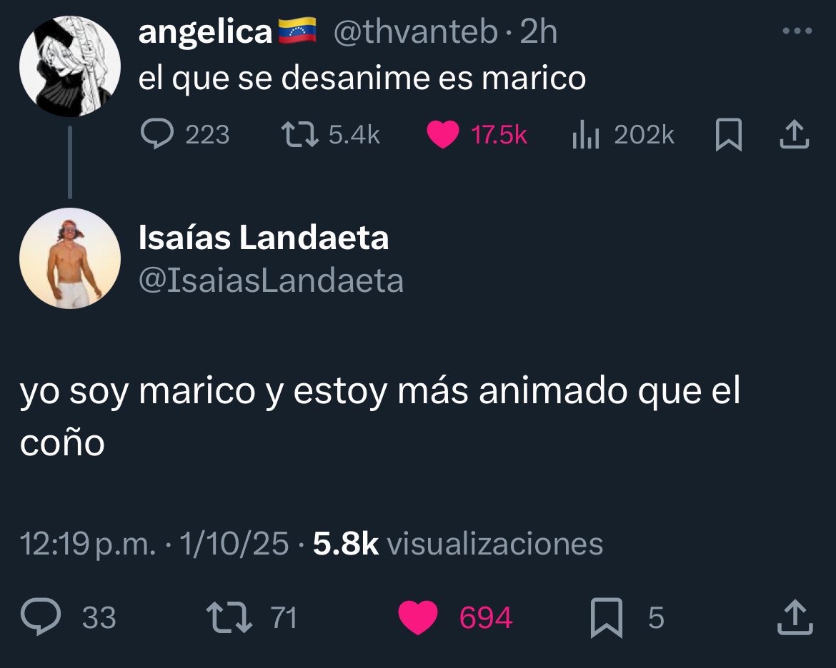PokerVader's tweet image. Jajaja @IsaiasLandaeta gracias por eso, además no eres marico, eres un gay serio🤜🤛