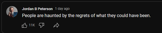 Jordan Peterson gets it. 💡 <a href="/jordanbpeterson/">Dr Jordan B Peterson</a> 

$REGRET isn’t just a coin—it’s the answer to every what could have been.  
#Cardano #cardanomemes