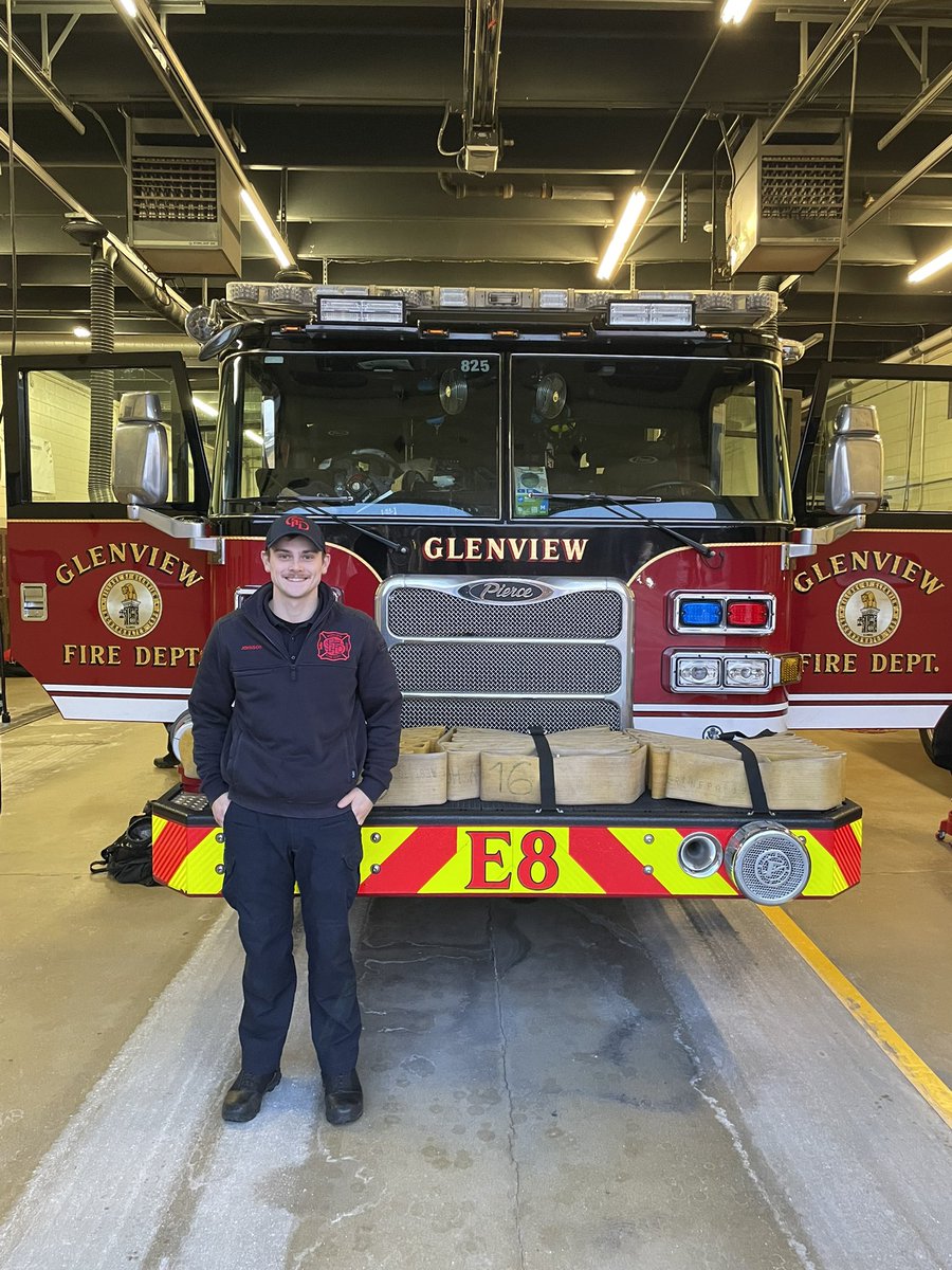 The Glenview Fire Department is pleased to welcome four new hires to our team. These individuals have been working their respective shifts over the past few months as they work towards completing their probationary period. The following employees are pictured below: