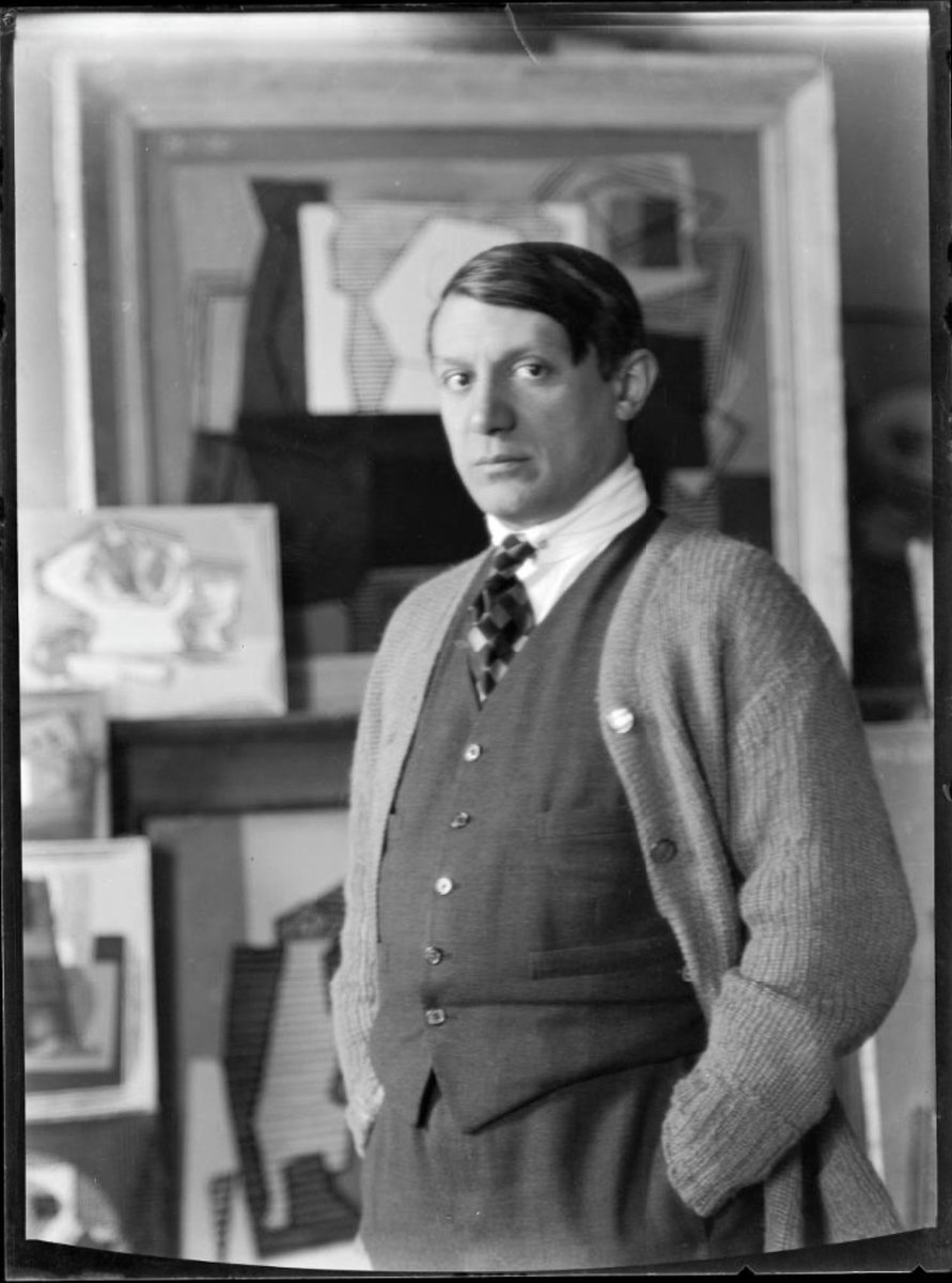 ‘Pablo Picasso’, 
Man Ray, 1921
