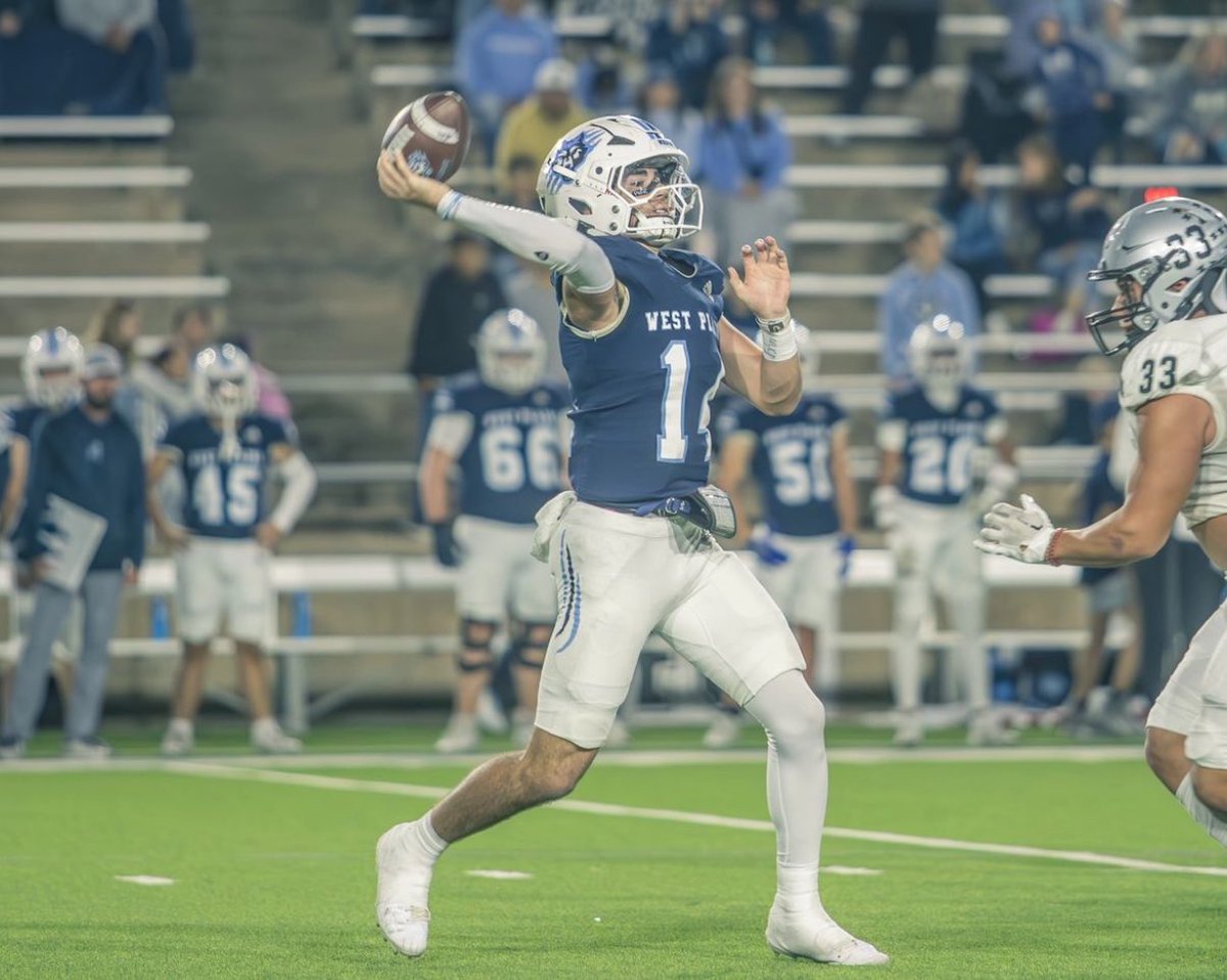 Junior Season Highlights

hudl.com/v/2RJuyh

District MVP 
3528 Passing Yards 
36 TDs
71% completions

587 Rushing Yards
15 TDs