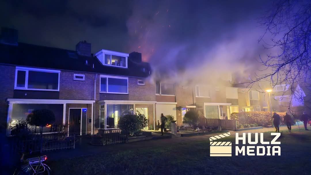 Flinke woningbrand in 't Harde