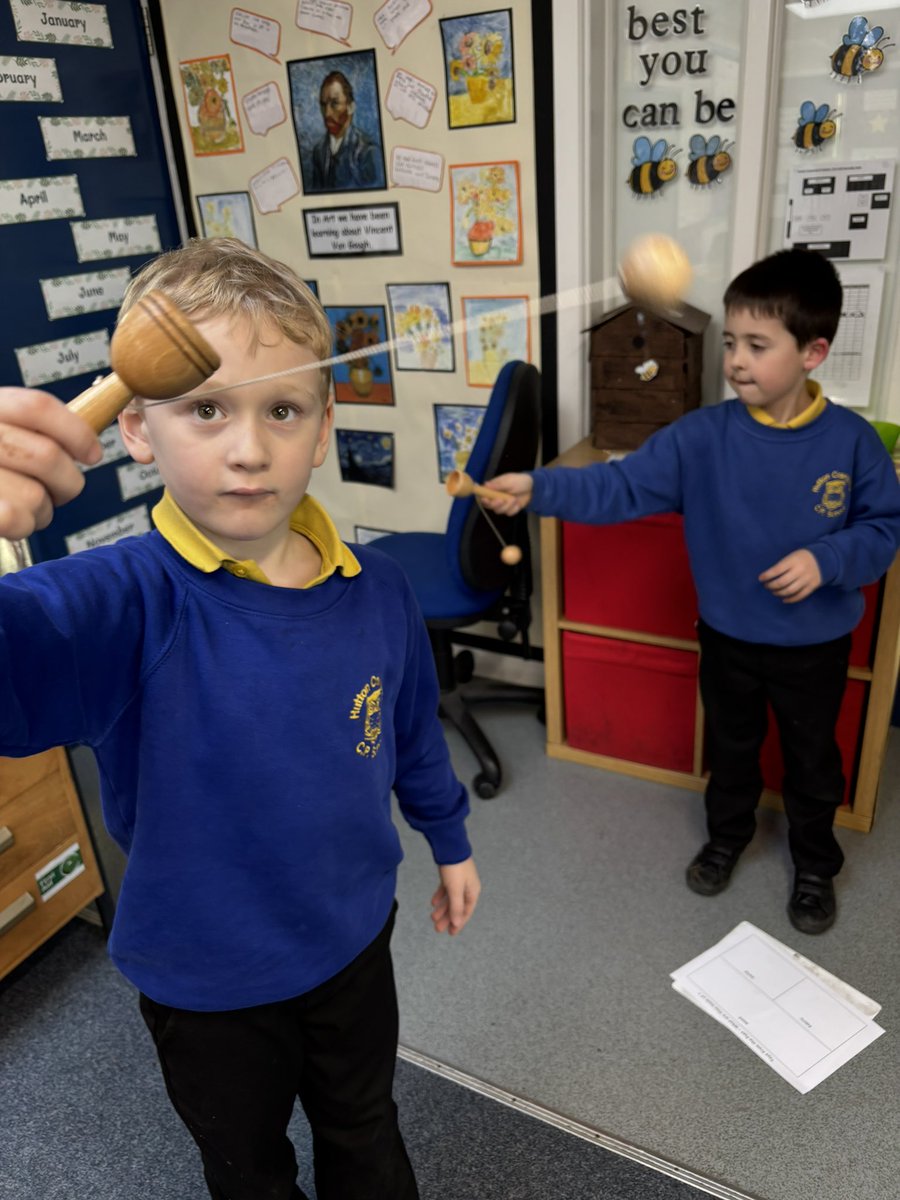 We have had a fantastic afternoon in Year 2 with <a href="/history_to_life/">historytolife</a> learning about old toys!