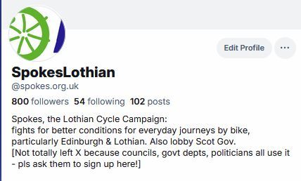 Spokes CycleCampaign (@spokeslothian) on Twitter photo 🙋♀️Hi, lovely follower!
We're now bsky.app/profile/spokes…
🚲🚲
<a href="/holasoydianamx/">Diana Infante-Vargas</a> <a href="/BrodieStew31823/">Brodie Stewart</a> <a href="/alekia_g/">Alekia</a> <a href="/matti_kelvin/">Matthew Gordon MSYP</a> <a href="/ArchieMo28/">Archie</a> @jaygraythomas <a href="/RosyTweetz/">Rosy Baldwin 🙈🎼🌹</a> <a href="/PereGembeau/">Père Gembeau</a> <a href="/raburquhart/">rab rashers urkit</a> <a href="/JamesNDewitt/">James Dewitt - Neath Port Talbot Links</a> <a href="/Pavlos_Tafidis/">Pavlos Tafidis</a> <a href="/MrEEEEB/">Thomas</a> <a href="/weegiewheelercc/">weegiewheeler.cc🏴🚴♂️</a> <a href="/JamesSmith52567/">James Smith</a> <a href="/FXNLTrade/">FXNLTrading</a> <a href="/C1sc0k1d7/">John Black</a> 🙋♀️Hi, lovely follower!
We're now bsky.app/profile/spokes…
🚲🚲
<a href="/holasoydianamx/">Diana Infante-Vargas</a> <a href="/BrodieStew31823/">Brodie Stewart</a> <a href="/alekia_g/">Alekia</a> <a href="/matti_kelvin/">Matthew Gordon MSYP</a> <a href="/ArchieMo28/">Archie</a> @jaygraythomas <a href="/RosyTweetz/">Rosy Baldwin 🙈🎼🌹</a> <a href="/PereGembeau/">Père Gembeau</a> <a href="/raburquhart/">rab rashers urkit</a> <a href="/JamesNDewitt/">James Dewitt - Neath Port Talbot Links</a> <a href="/Pavlos_Tafidis/">Pavlos Tafidis</a> <a href="/MrEEEEB/">Thomas</a> <a href="/weegiewheelercc/">weegiewheeler.cc🏴🚴♂️</a> <a href="/JamesSmith52567/">James Smith</a> <a href="/FXNLTrade/">FXNLTrading</a> <a href="/C1sc0k1d7/">John Black</a>