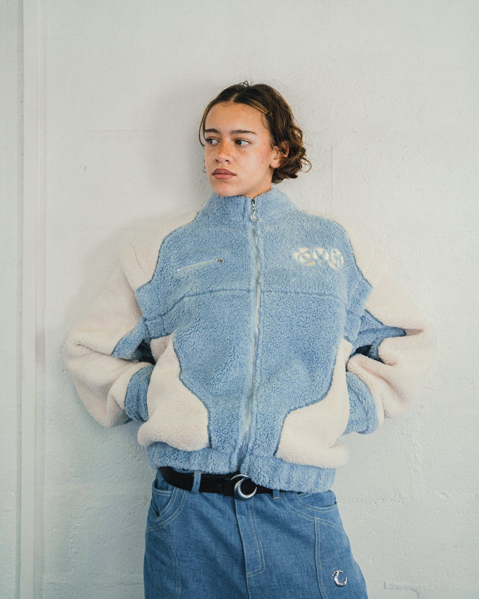 The Light Blue “Comfy” Sherpa Jacket from Nubes