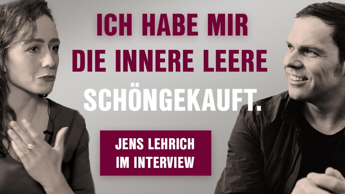 Ich sprach mit <a href="/JensLehrich/">Jens Lehrich</a> über seinen Weg vom Radio-Comedian zum <a href="/FairtalkTV/">fairtalk.tv</a>-Moderator und Coach: Wie vereinbart er Humor, #Politik und Persönlichkeitsentwicklung? Wie veränderte eine Krise sein Leben? Welchen Blick hat er auf seine Arbeit für Fairtalk?
youtu.be/vjQEZWPCz1Y