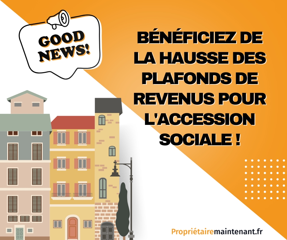 Nouvelles opportunités pour devenir propriétaires grâce à l’accession sociale 🏡 

✅ Les plafonds de revenus pour le #PSLA, #BRS et TVA réduite augmentent de +2,47%.
✅ Les plafonds de prix sont revalorisés de +3,86%.

rdv sur proprietairemaintenant.fr
#immobilier