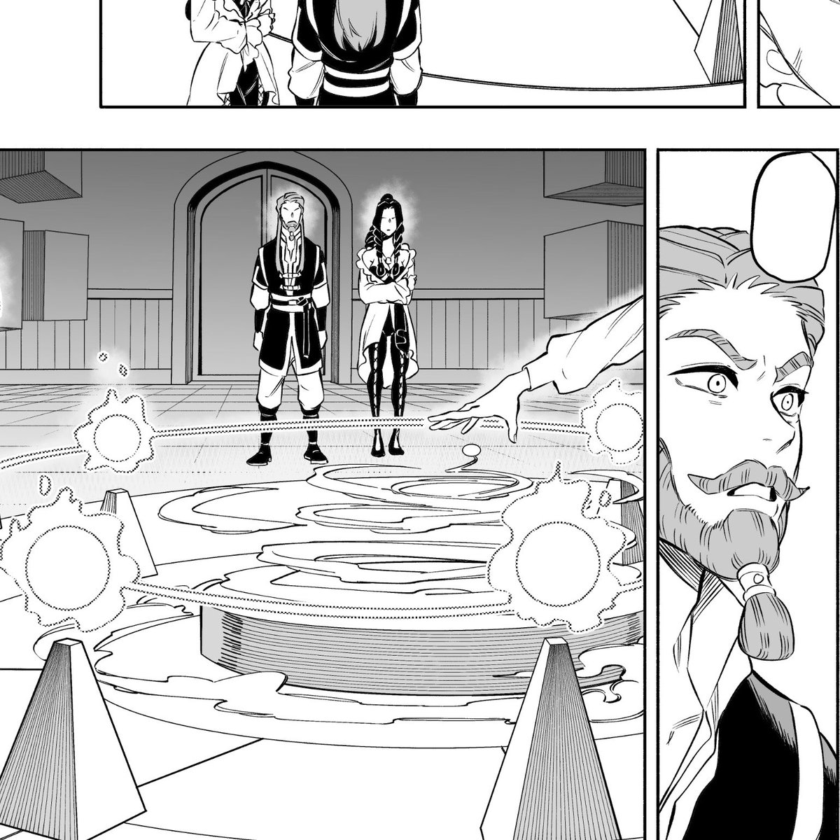 I mentioned in my last post that I wanted to finish a chapter by the end of last year and I did! Here are a few sneak peeks. The arc finale has begun, with exciting revelations ahead! Stay tuned to see what Scarecrow and Co. will uncover! 🤫