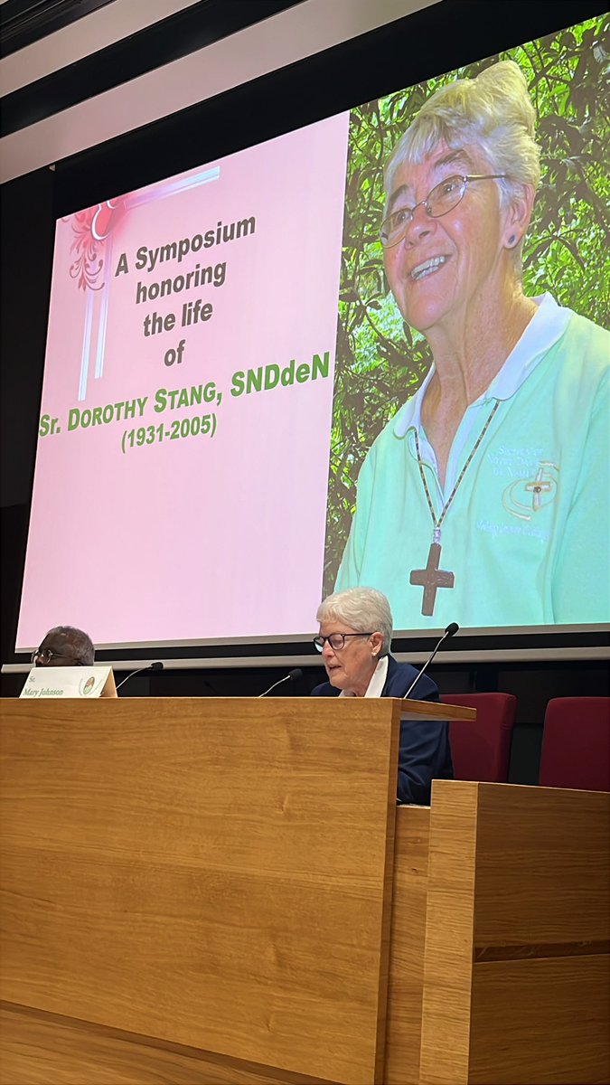 Dorothy Stang at the Gregorian