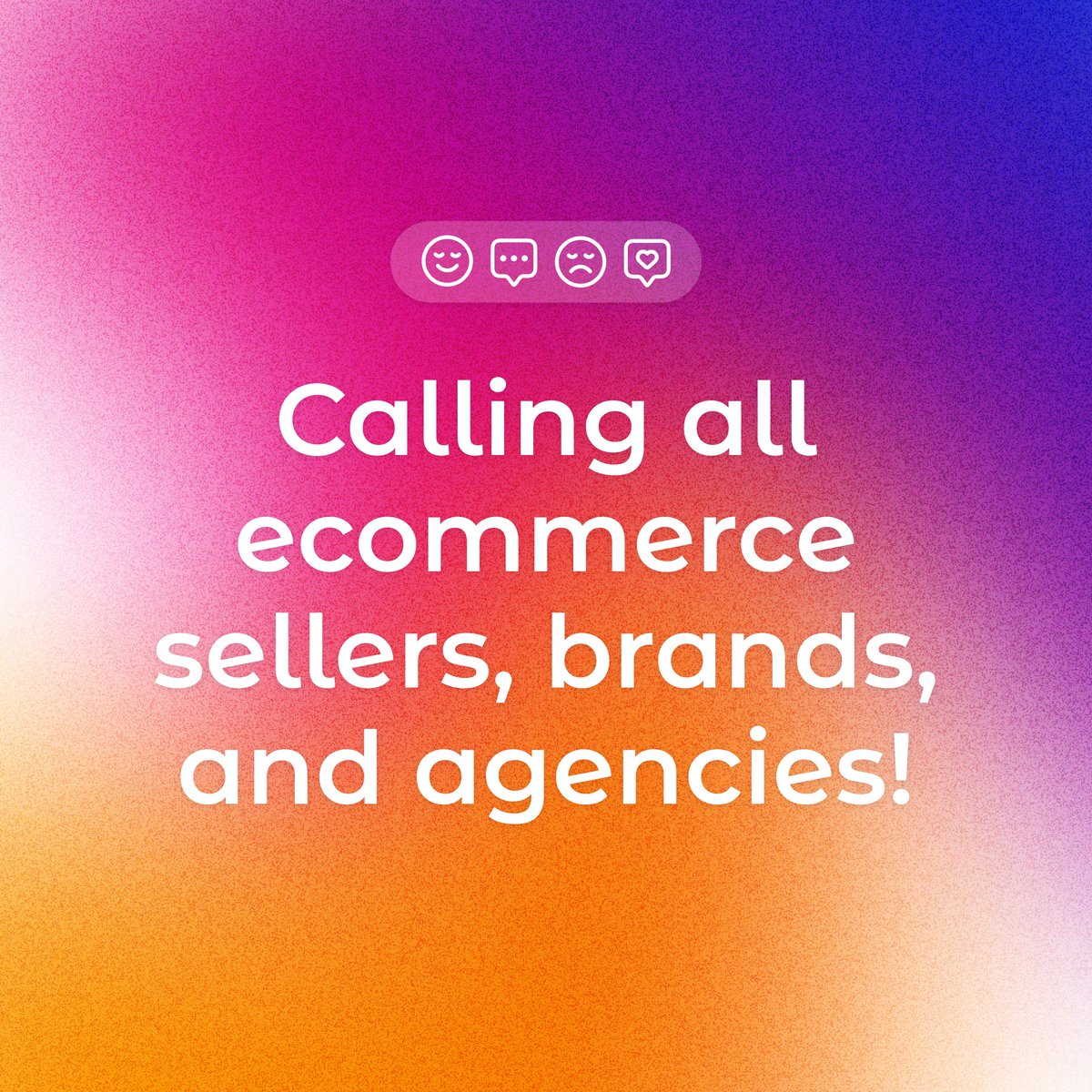 Calling all ecommerce sellers, brands, and agencies! Jungle Scout’s annual seller survey is now OPEN!

Take the survey by January 27 for a chance to win 1 of 10 $250 Amazon gift cards. 🎁

survey.zohopublic.com/zs/cnBqia