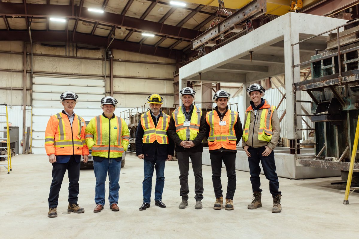 It was a pleasure to stop by Lodestar Strucures and Anchor Concrete in Kingston. These two teams have made breakthroughs on creating more affordable and modular housing in communities across Ontario.