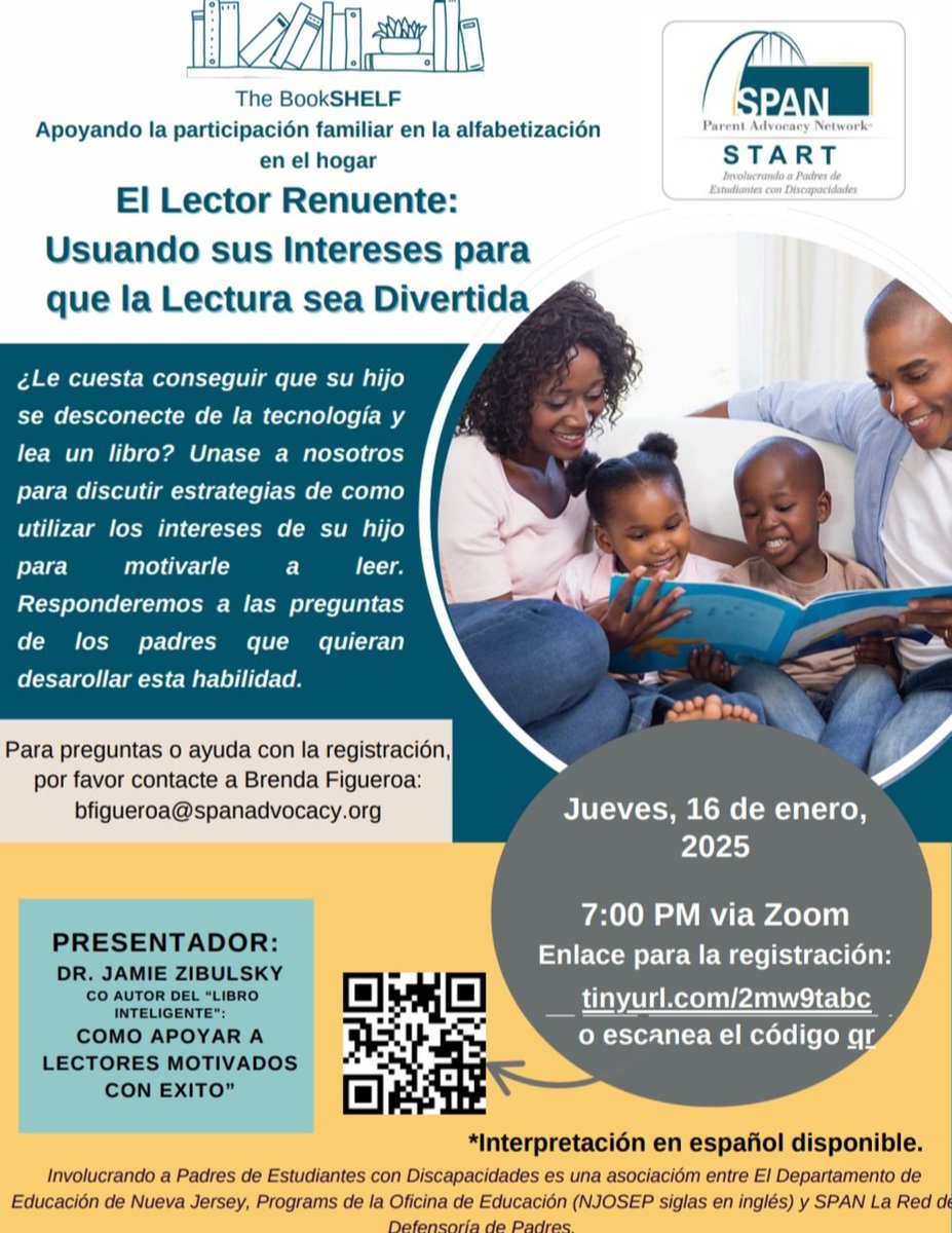 MsQuintana0's tweet image. 2025 Literacy Workshop 2- The Reluctant Reader: Using Their Interests to Make Reading Fun 
#SPAN #parentadvocacynetwork #TheBookSHELF #corevalues #schoolpride #community #reading #reluctantreader #parentresources @HTSD_Greenwood @WeAreHTSD @GreenwoodPTA1