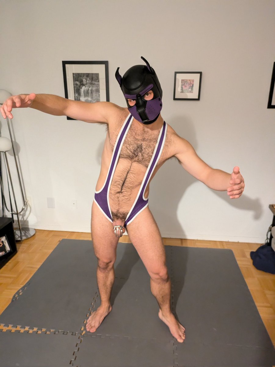 When coach gives puppy private lessons, he makes sure that puppy is safely caged