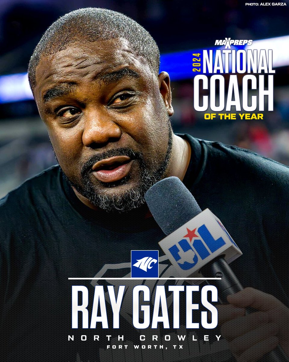 Ray Gates of Texas state champion North Crowley named 2024 MaxPreps National Coach of the Year. 🏈🔥

Full story ⬇️
maxpreps.com/news/WUujATOJH…