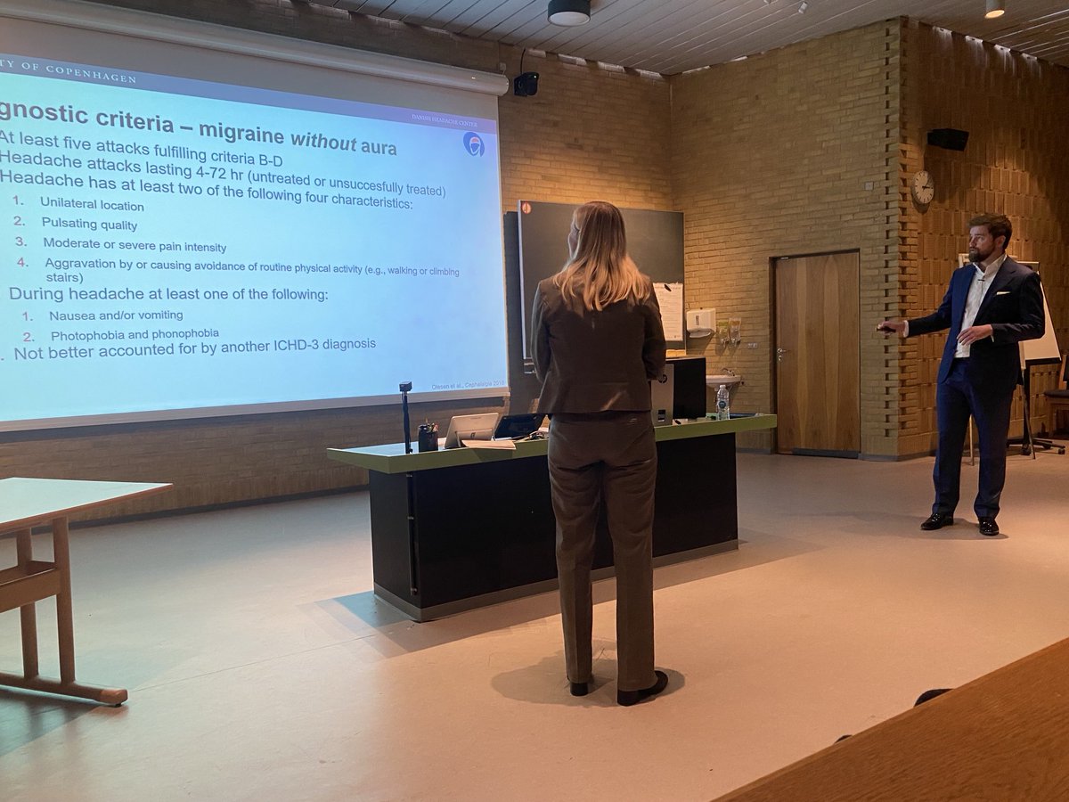 Messoud Ashina (@messoudashina) on Twitter photo 🗣️ 🗣️ Happening now: Prof. Dagmar Beier is diving into the diagnostic criteria of migraine with aura during Andreas Vinther Thomsen’s PhD defense! 🧠✨
📍 <a href="/Rigshospitalet/">Rigshospitalet</a> Glostrup
👏 Insightful discussions underway—stay tuned! 🗣️ 🗣️ Happening now: Prof. Dagmar Beier is diving into the diagnostic criteria of migraine with aura during Andreas Vinther Thomsen’s PhD defense! 🧠✨
📍 <a href="/Rigshospitalet/">Rigshospitalet</a> Glostrup
👏 Insightful discussions underway—stay tuned!