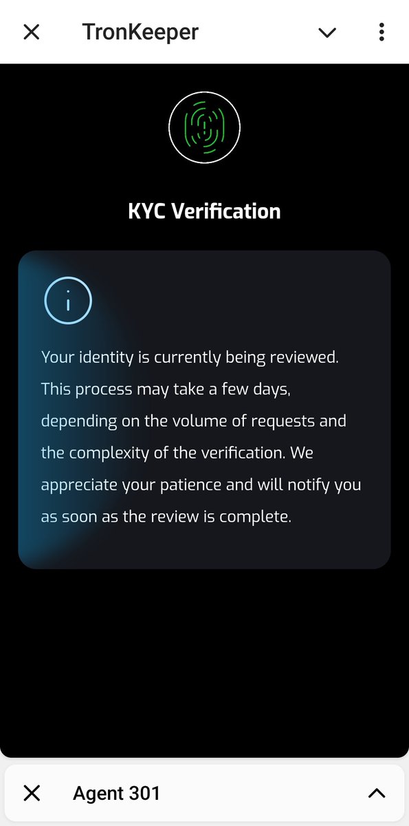 NigusAssefa2's tweet photo. #tronkeeper still kyc verification. https://t.co/Wkaulj1vOn