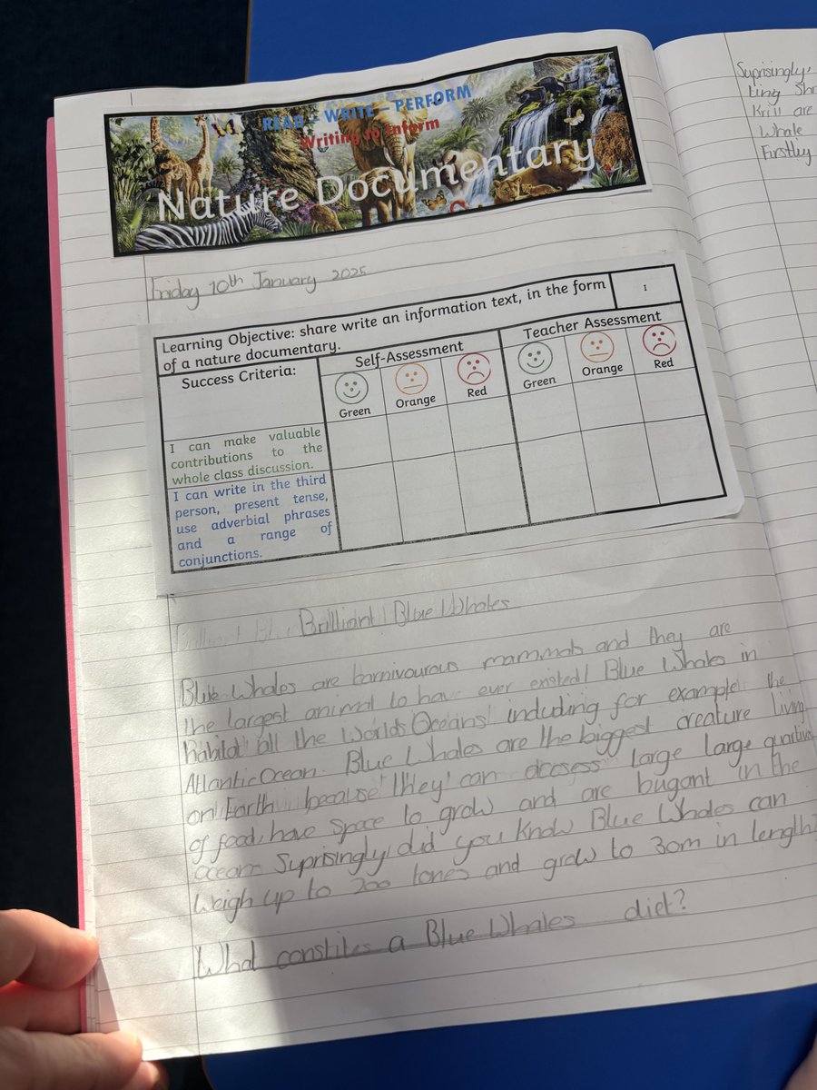 MasefieldCP's tweet image. Year 3 have been writing Information texts about nature. #learningwalk #believeachievesucceed