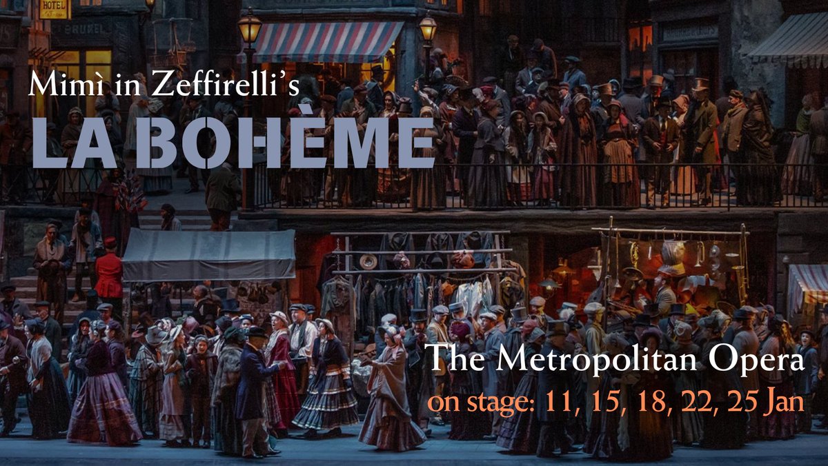 I am about to sing again as Mimì at the <a href="/MetOpera/">Metropolitan Opera</a> for this first reprise of 2025, singing under conductors <a href="/KenshoWatanabe/">Kensho Watanabe</a> (11th,15th, 18th January) and Yannick Nézet-Séguin (22nd, 25th January. My Rodolfo will be <a href="/polenzanitenor/">Matthew Polenzani</a>.