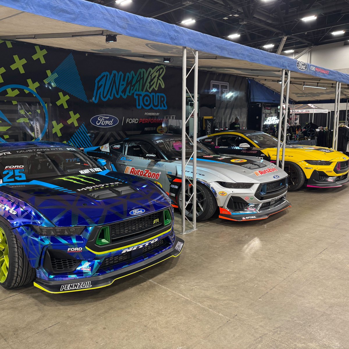 It's day TWO! ✌️ Enjoy the Auto Show today from 12 PM to 9 PM. ✨

We are STILL ON for drifting! Our 2025 drifters – Luke Fink &amp; Ben Hobson – will be drifting today at 4PM as well as on Saturday &amp; Sunday afternoon.

Get tickets here or at the door 👉 loom.ly/UC5fBEY