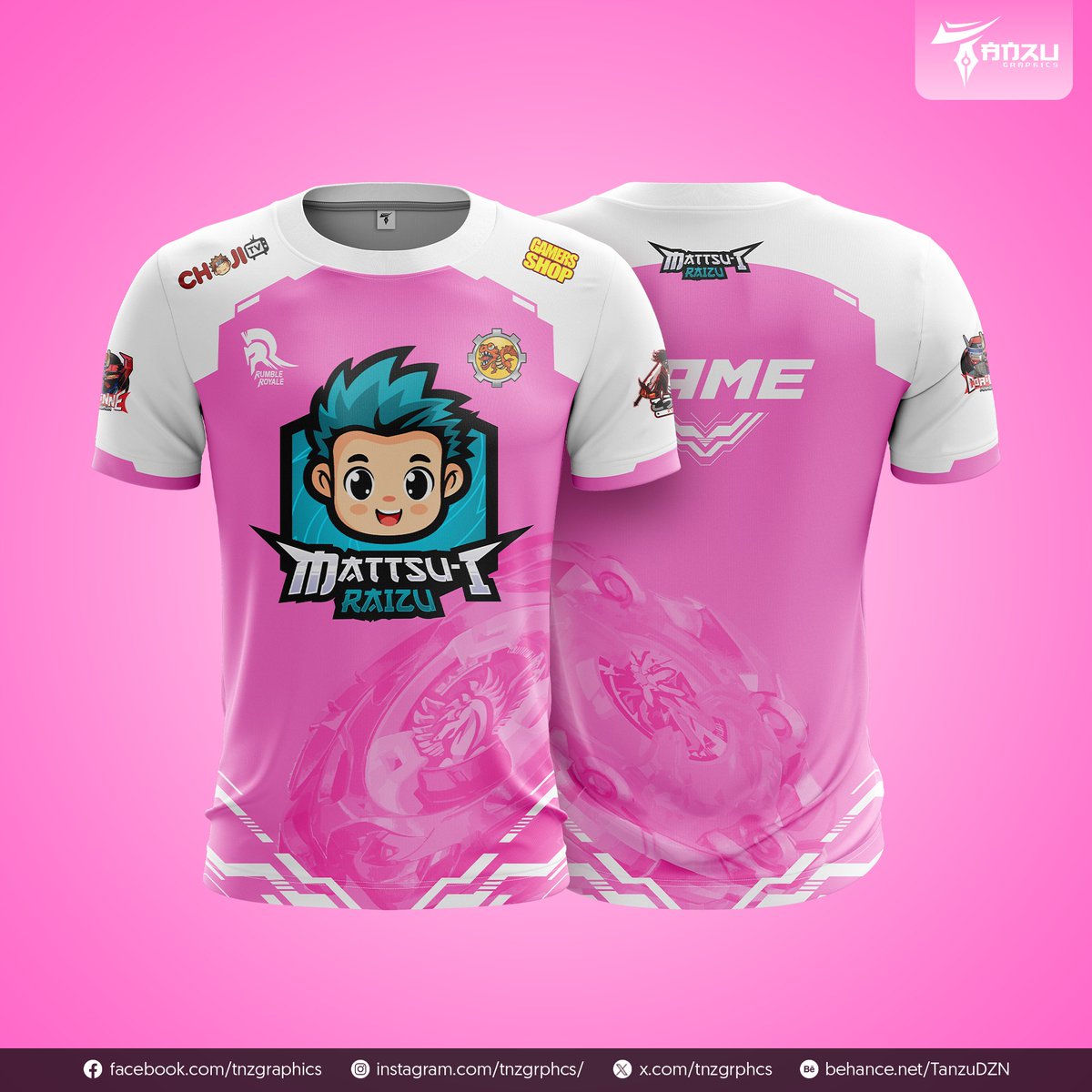 tnzgrphcs's tweet photo. Jersey Design for Mattsu-i Raizu https://t.co/kOQtJYdkoE