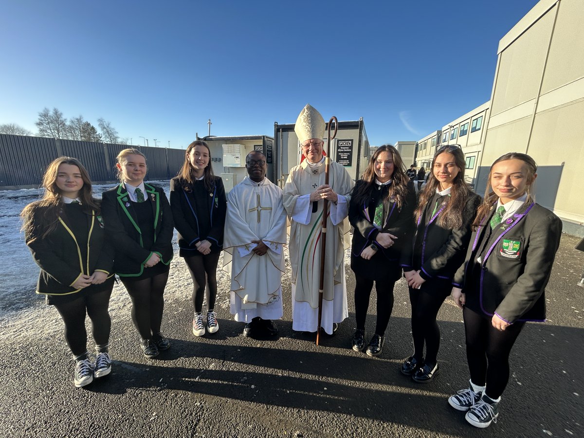 Archbishop Cushley has paid tribute to Andrew Sharkey, the former headteacher of St Kentigern's Academy in Blackburn, West Lothian, who died in November aged 54.

Speaking at Mass for the school's patron saint, he said: "I want to give thanks to God for the gift of Mr Sharkey and
