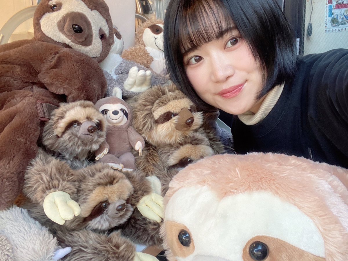 ことし初なまけものさんたち🦥🤍