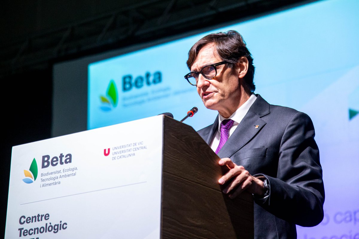 BETA_TechCentre's tweet photo. El president de la Generalitat, Salvador Illa, va inaugurar ahir les noves instal·lacions del Centre, amb 1.700 m² més, arribant a gairebé 3.000 m² 🌱. 

Un gran pas per ser referent en #sostenibilitat, bioeconomia circular i transició verda! 🌍

👉 https://t.co/t1qs3gvn7L https://t.co/XA1bE7zF3V