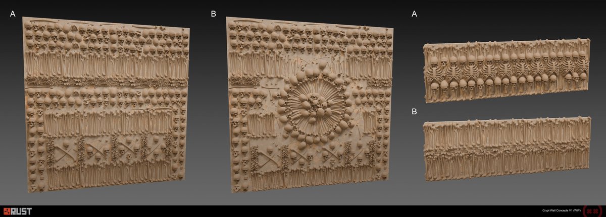 Rust (@playrust) on Twitter photo <a href="/ShadowHopper_/">ShadowHopper</a> In honour of your commitment to Bone Walls, here's some concept art that may interest you...
No promises, it might not make it into the game, but we are discussing it...
#BoneWalls <a href="/ShadowHopper_/">ShadowHopper</a> In honour of your commitment to Bone Walls, here's some concept art that may interest you...
No promises, it might not make it into the game, but we are discussing it...
#BoneWalls