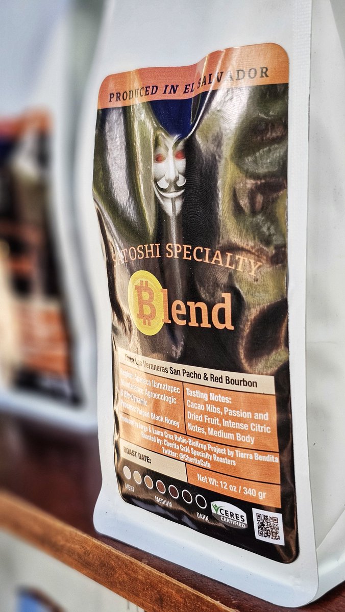 Cherito Specialty BitCafé Roasters 🇸🇻😎☕💊🍊 tweet media