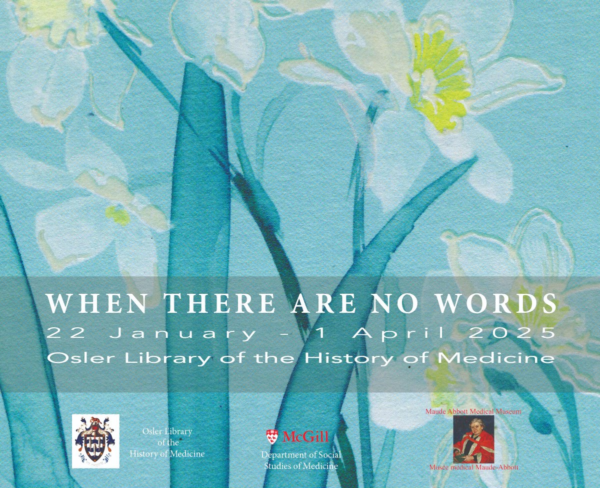 McGill MAMM (@mcgill_mamm) on Twitter photo When There Are No Words, addresses death and grief in Québec society through the lens of colour, symbols, printed texts, and handwritten messages found in sympathy cards from the last 150 years. <a href="/OslerLibrary/">Osler Library</a> When There Are No Words, addresses death and grief in Québec society through the lens of colour, symbols, printed texts, and handwritten messages found in sympathy cards from the last 150 years. <a href="/OslerLibrary/">Osler Library</a>