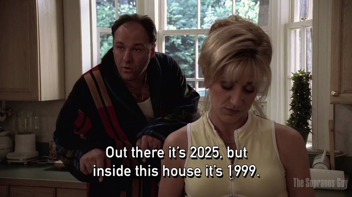 "You still watch that old ass show from the 90's?"