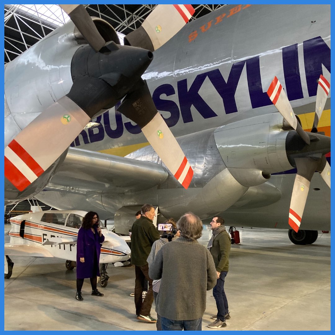 F3Occitanie's tweet photo. ✈️🔵 Ce soir, votre édition « Ici 19/20 »vous propose une page spéciale consacrée aux 10 ans du musée @aero_scopia avec Coline Cabouret, responsable de la médiation culturelle et programmation du musée et Claude Lelaie, ancien pilote d’essai de l’A380.

#Aeroscopia #Toulouse https://t.co/HxRXvPrijW