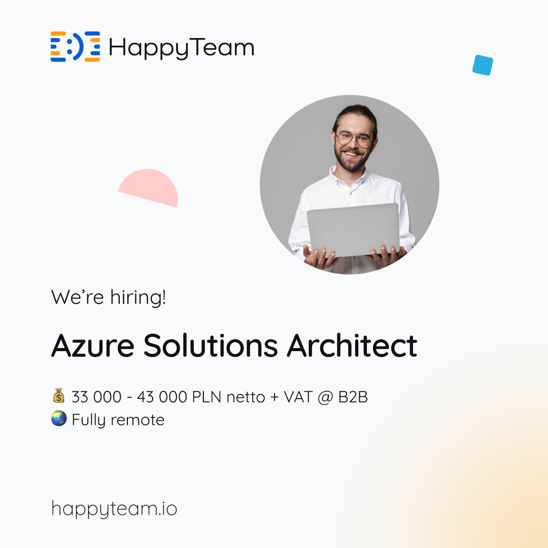 Looking for your next challenge as an 𝗔𝘇𝘂𝗿𝗲 𝗜𝗻𝗳𝗿𝗮𝘀𝘁𝗿𝘂𝗰𝘁𝘂𝗿𝗲 𝗔𝗿𝗰𝗵𝗶𝘁𝗲𝗰𝘁? 😎🚀 Apply now or share this post with someone who might be the perfect fit! 👉 bit.ly/3C5YMiT