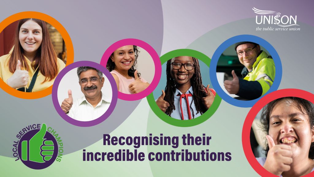 ⭐   Nominations are still open for the UNISON 2025 Local Service Champions Awards. Nominate your workplace champion by Friday 17 January 2025. Click here for further information: buff.ly/3FipTTq