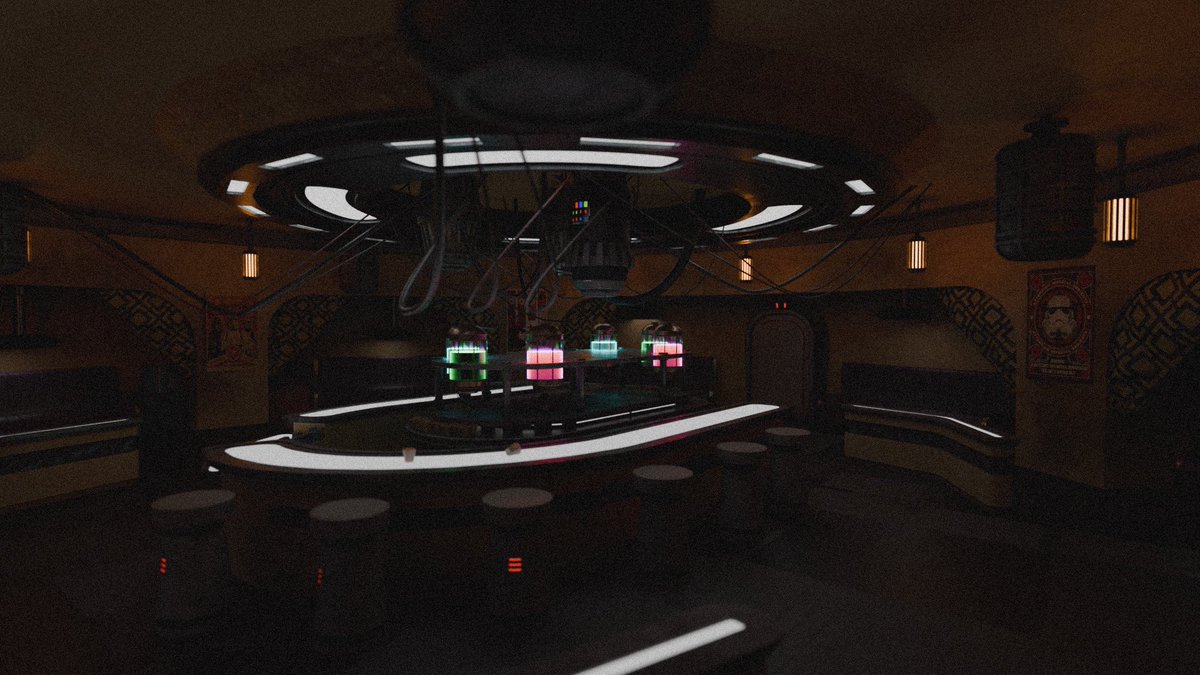 giorgio3d_'s tweet photo. Creando la Cantina de Star Wars en Blender!

#3d #blender #StarWars https://t.co/LXDmct5X2S