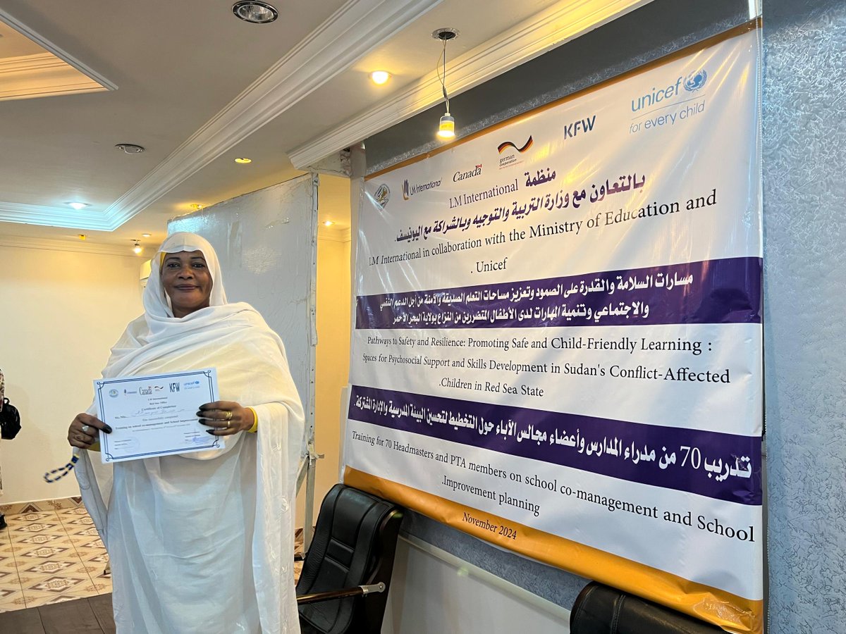 LM International (@lminternationa1) on Twitter photo ❗The humanitarian crisis in #Sudan has reached catastrophic levels, with millions of children out of school due to the crisis, according to <a href="/UNOCHA/">UN Humanitarian</a>.
In 2024, we've reached 19,098 children & 360 teachers with Education in Emergences projects funded by <a href="/UNICEF/">UNICEF</a> & <a href="/EduCannotWait/">Education Cannot Wait</a>. ❗The humanitarian crisis in #Sudan has reached catastrophic levels, with millions of children out of school due to the crisis, according to <a href="/UNOCHA/">UN Humanitarian</a>.
In 2024, we've reached 19,098 children & 360 teachers with Education in Emergences projects funded by <a href="/UNICEF/">UNICEF</a> & <a href="/EduCannotWait/">Education Cannot Wait</a>.