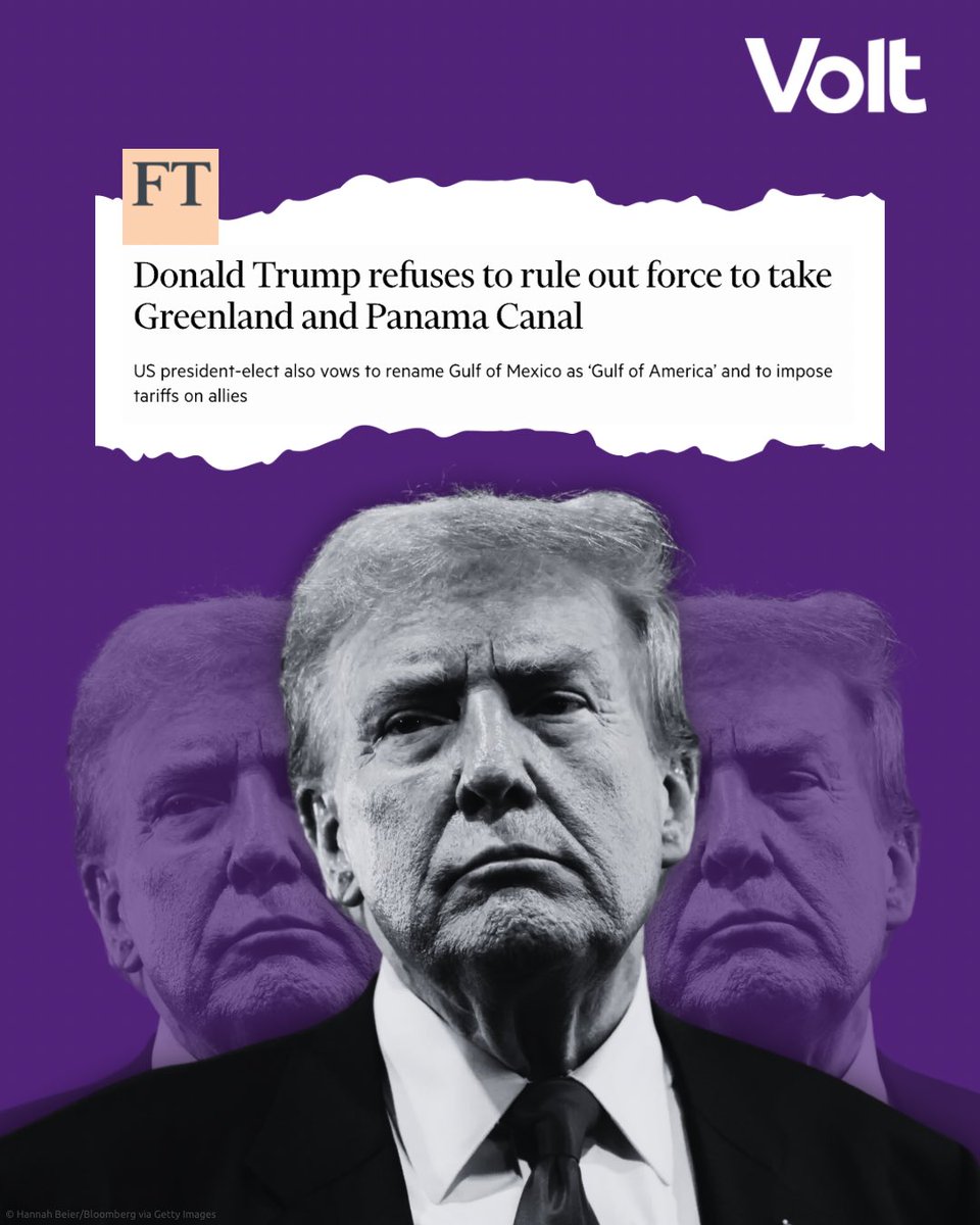 Trump has proven it: Europe must unite.

For safety. For peace. For our survival.