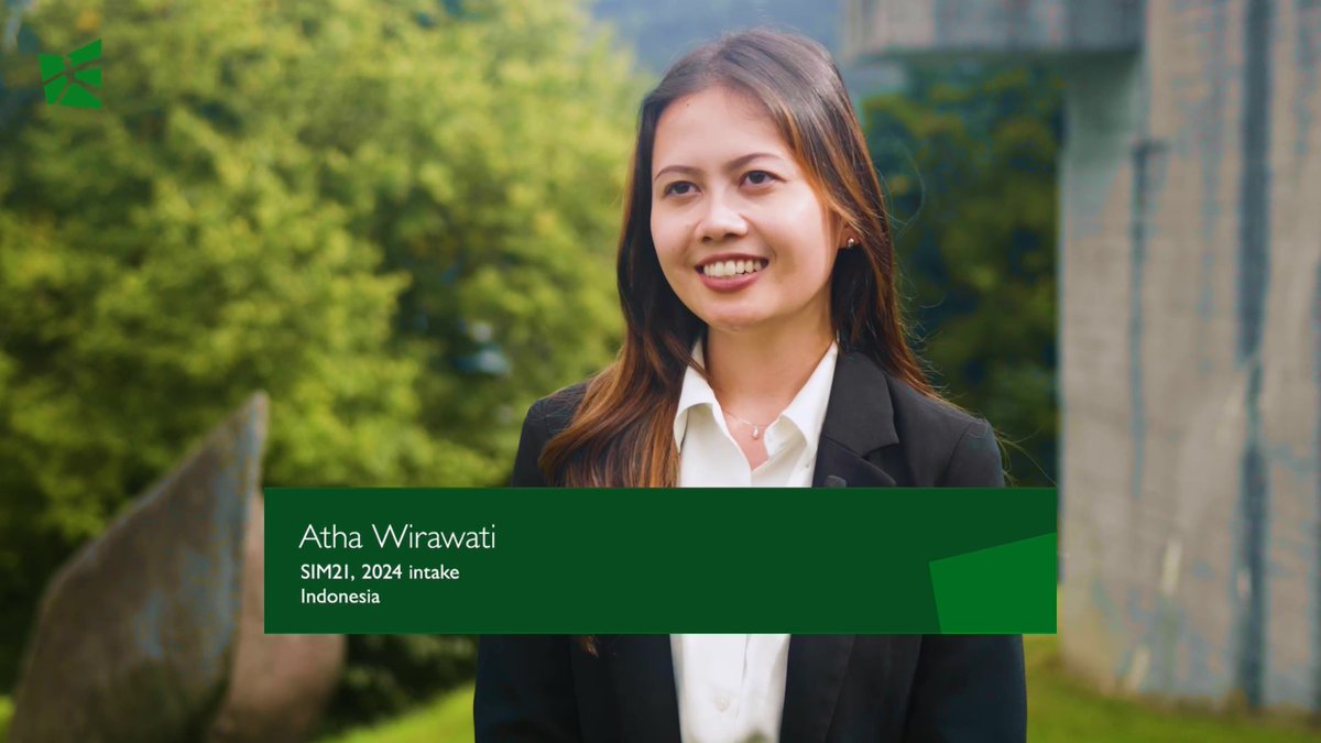 Strategy and International Management (SIM-HSG) (@simunisg) on Twitter photo “You will learn how to analyse challenges in the world and actually make an impact on society. I hope that sticks with me and that helps me create an impact in my career.” – Atha Wirawati, SIM21 (2025 intake)
Watch full testimonial: youtu.be/GjcVhfbVsMg “You will learn how to analyse challenges in the world and actually make an impact on society. I hope that sticks with me and that helps me create an impact in my career.” – Atha Wirawati, SIM21 (2025 intake)
Watch full testimonial: youtu.be/GjcVhfbVsMg