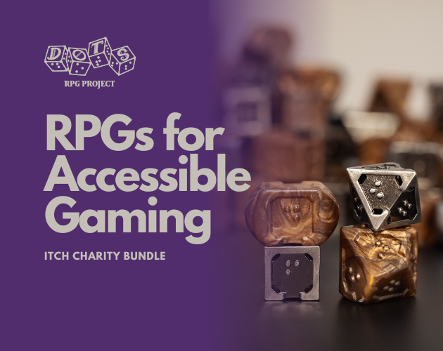 jesthehuman's tweet photo. RPGs for Accessible Gaming Charity Bundle is now open for submissions on @itchio
All RPGs are welcome! The jam closes February 9 & the charity bundle supporting @DOTSrpg goes live on February 17!
Submit your games here: https://t.co/OpfTJ0HdgQ https://t.co/cwiZdMScEm