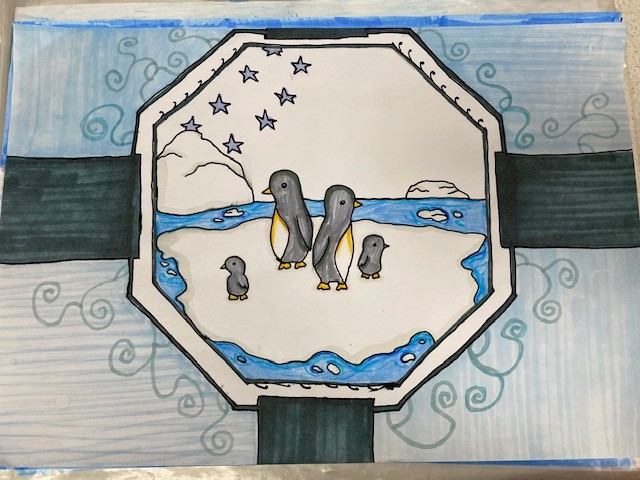 Well done to everyone who joined in the new flag for Antarctica competition at the end of last term.
Winners were as follows:
1st: Elana Pilling 7K
2nd: Alice Sullivan 7K
3rd: Sol Horne 7N