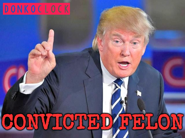 donkoclock's tweet photo. Judge Merchan sentences Donald Trump to an Unconditional discharge.

He is formally convicted of 34 Felonies, But...

No Jail, no penalty.

He will be the 1st convicted Felon to take the office of President.

Leave a WTF if you are sick of this nonsense. #FuckTrump https://t.co/wu1BKTpMnT