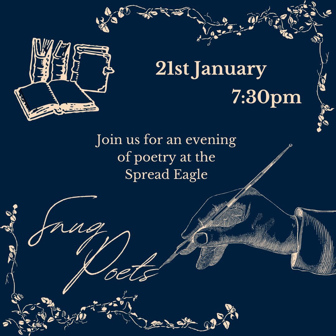 Join us this month for a wonderful night of poetry hosted by @snugpoets 📝
Open to all abilities and only £6.50 to join in… Bring yourself, a smile and a poem (if you have one!)… There’ll be snacks and a room full of like minded people 🥰

#poetry #camdenactivities #camdenpub