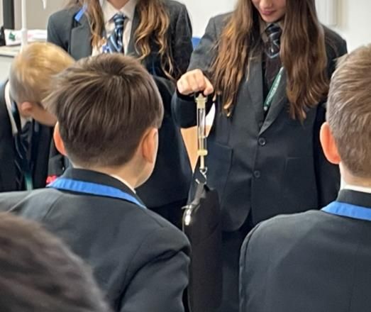 In Science this week, pupils were investigating forces by measuring different objects using Newton meters. 🔬 

Pupils are enjoying getting stuck in with practical lessons to enhance their learning. 

#WeAreMaritime #STEM #strength #pride #unity
